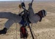 Parques eólicos: cómo trabajan los técnicos que reparan los aerogeneradores